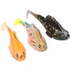 3Pcs Lure Soft Baits Jumping Fish Soft Bait Sinking Artificial Fake Fishing Lure