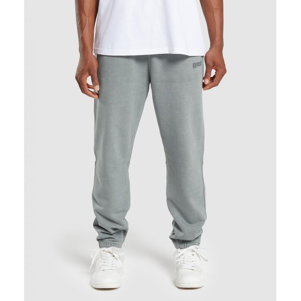 

GYMSHARK Тяжелые джоггеры дымчато-серого цвета A4A8C GCBT