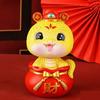 Year The Of Snake Mascot Toy Resin Cake Decoration Doll Room Decorate Gifts