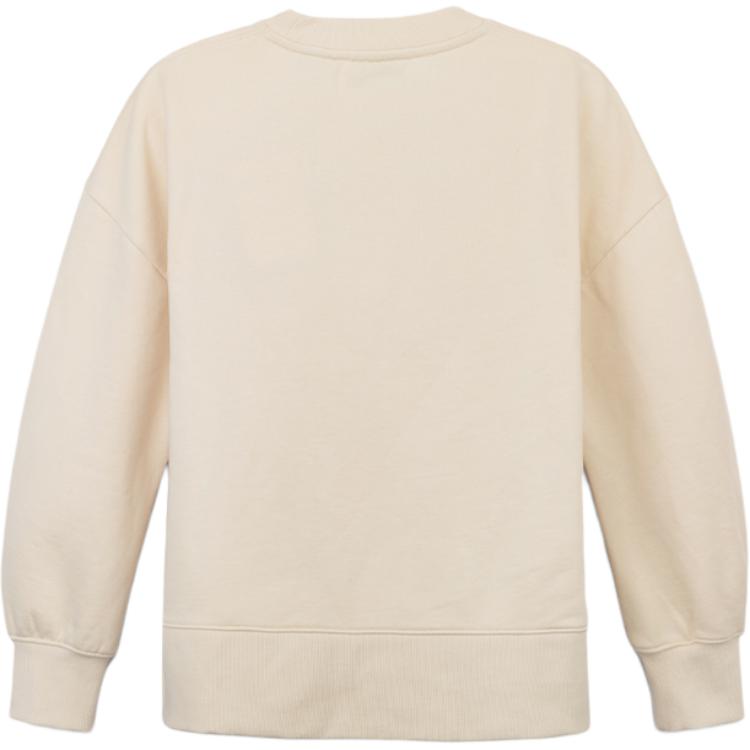 Timberland Casual Loose Round Neck Long Sleeve Sweatshirt Women sweatshirt Light-Brown A5ZX7-EFL