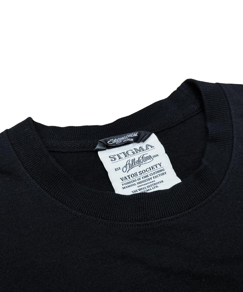 STIGMA Ml Washed T-Shirts Black