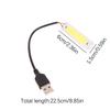 DC 5V USB LED Lichtquelle 2W COB Streifenleiste Glühbirne 60X15mm Warm Kaltweiß 3000K 6500K Für DIY Arbeitslampe