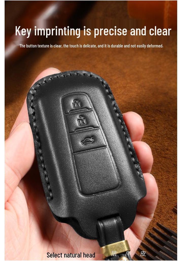 Toyota Key Cover for Camry, Corolla, RAV4, Levin, Frontlander, Avalon, and Wildlander Buckle