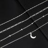 Anklet Moon Charm Exquisite Alloy Fashionable Ankle Bracelet for Dating