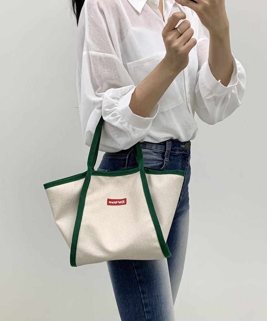 Krafyarn 2-Way Tote Bag Crossbody Bag Small Logo