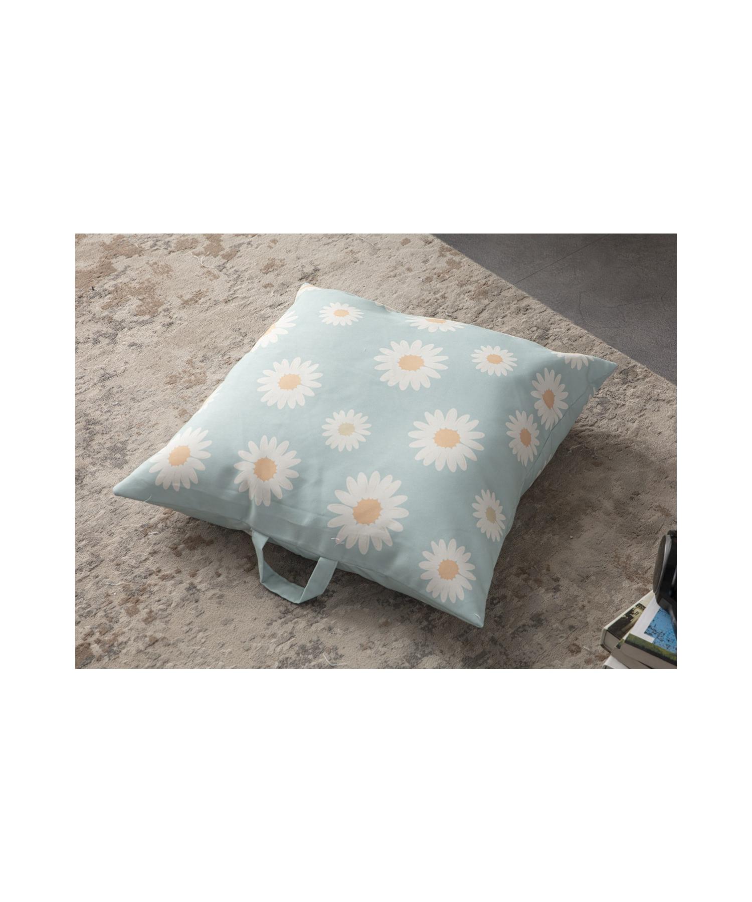 

Декоративная напольная подушка с наполнителем