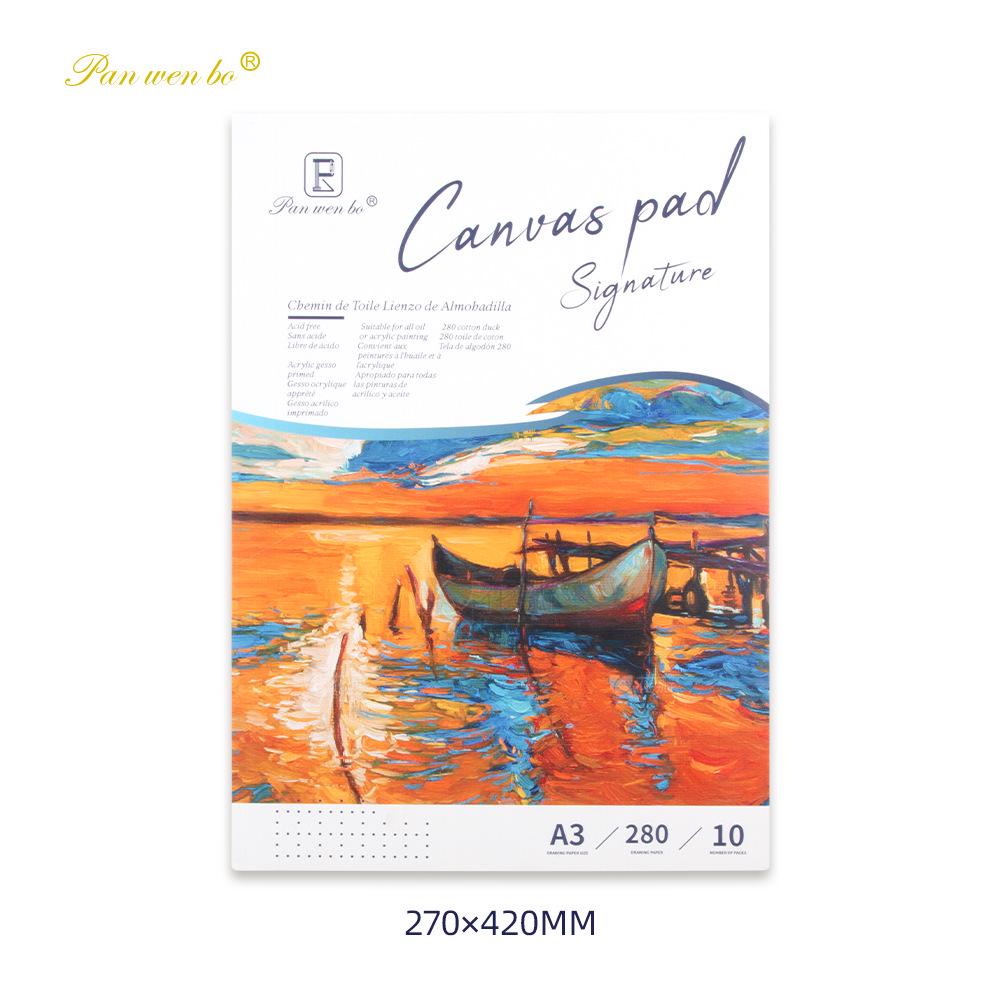 Acrylic Paper Pad for Art Students - A3/A4/A5 Sketchbook for Drawing, Watercolor, and Oil Painting