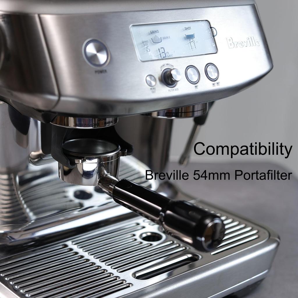 54mm Bottomless Portafilter for Solis Barista Perfetta SK1170S and Breville Barista Series