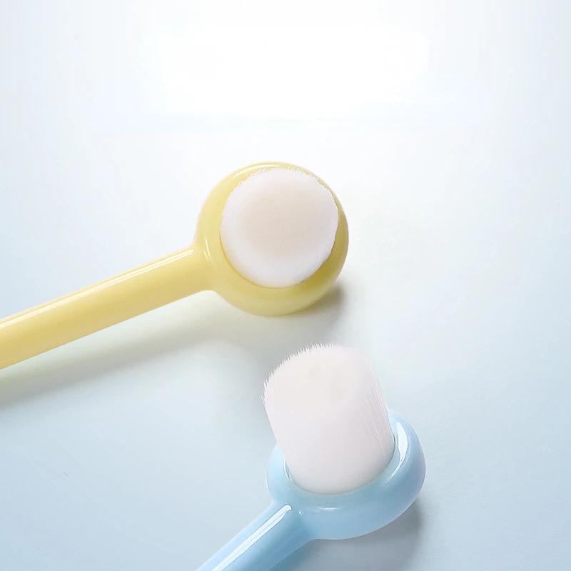 Dog Toothbrush 2pcs Set Soft Hair Dogs Teeth Brush 2pcs Pet Grooming Small Head Toothbrush for Dog Teeth Cleaning Pet Products