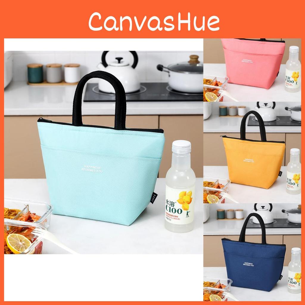 Modern Minimalist Style Bdb020 Insulated Lunch Bag With Oxford Fabric Material