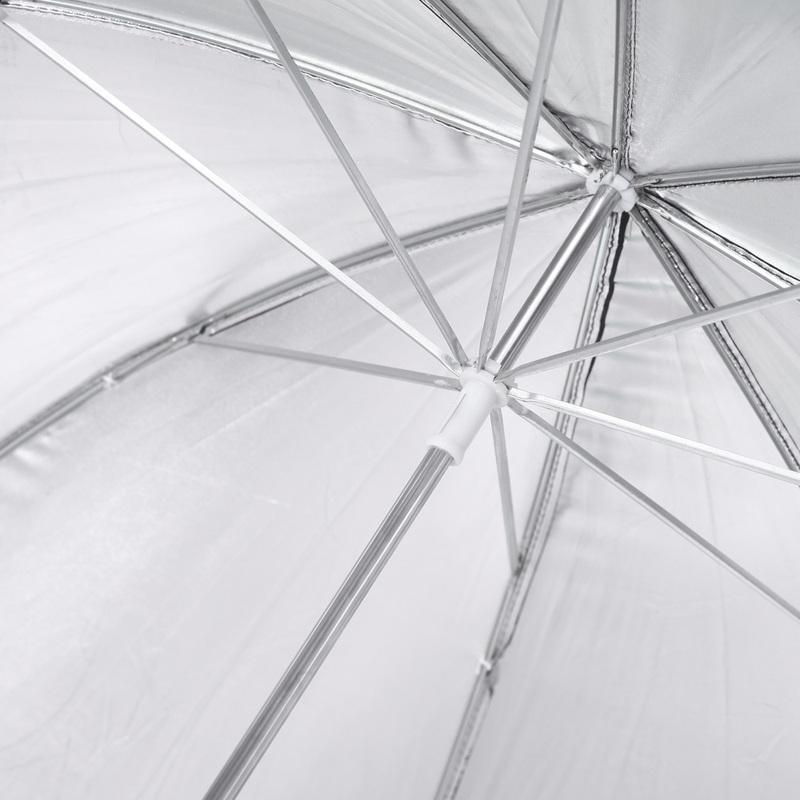 83cm/ 33inch Studio Reflector Umbrella Studio Photo Strobe Flash Light Reflector Black Silver Umbrella Photography Accessories