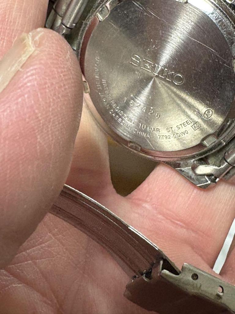 [USED] SEIKO Chronograph 10 ATM Water Resistant