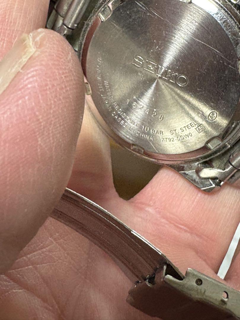 

[Б/У] SEIKO Хронограф 10 АТМ Водонепроницаемый