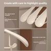 3pcs/5pcs/10pcs/30pcs/50pcs Wide Shoulder Seamless Hanger, Anti Slip, Strong Load-bearing, Suitable for Both Dry and Wet Use
