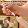 Electric Egg Beater Stainless Steel Mixer Low Noise Rechargeable Milk Frother Handheld Electric Coffee Egg Whisk