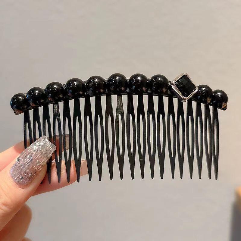 Hairpins for Women with Broken Hair In Summer, Pearl Teeth Comb At The Back of The Head, Bangs, Hairpins and Headwear
