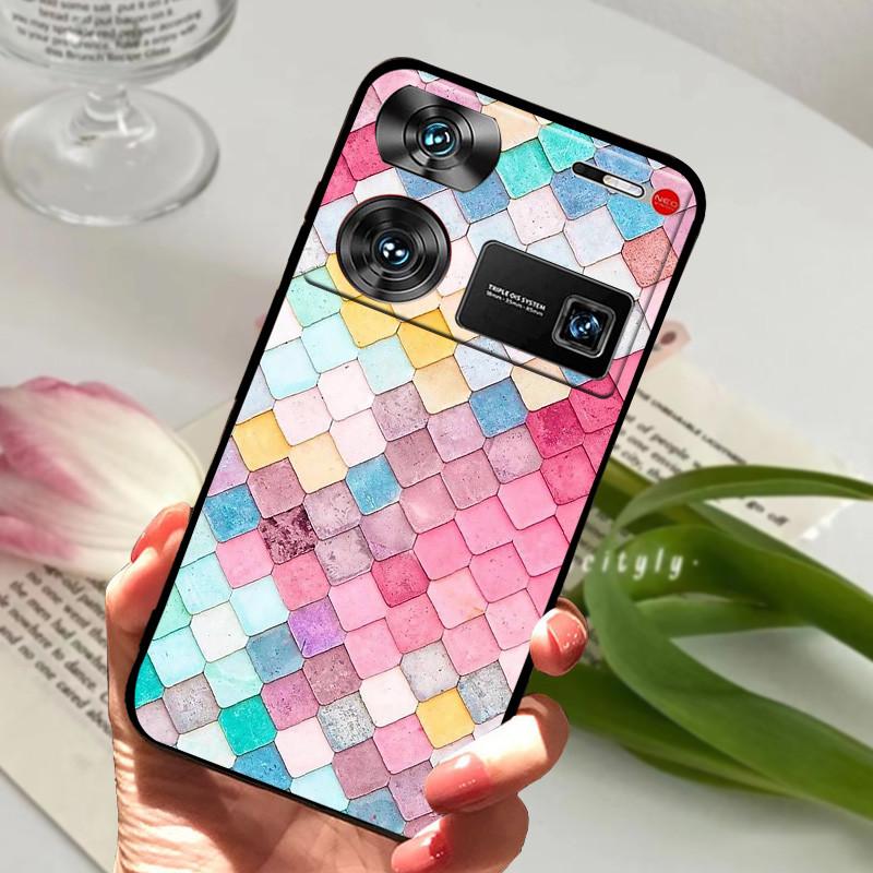 For Nubia Z60 Ultra Case Shockproof Soft TPU Silicone Phone Cover For NUBIA NubiaZ60 Z60Ultra Funda Z 60 Ultra Capa Cute Cartoon