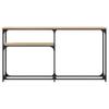 Console Table Sonoma Oak 145 x 22.5 x 75 cm Particleboard