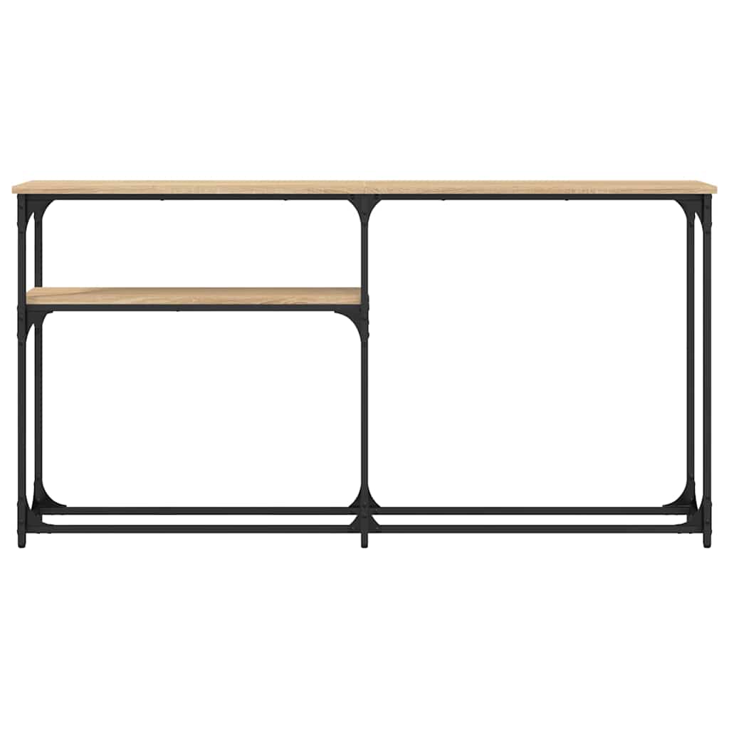 Console Table Sonoma Oak 145 x 22.5 x 75 cm Particleboard