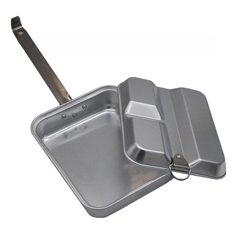 Junshi Outdoor Retro Portable Long Handle Camping Lunch Box