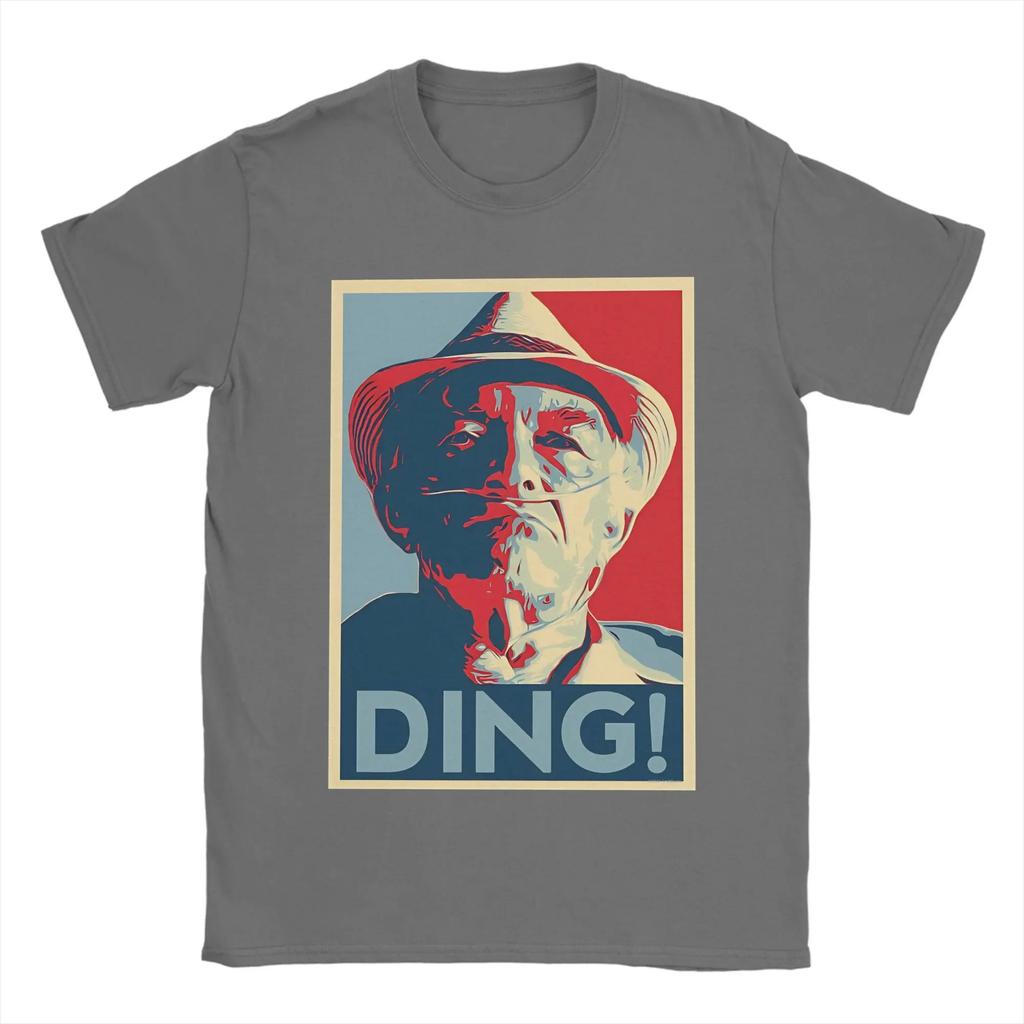 Don Hector Ding Ding TShirt Summer Breaking Bad Hippie TShirts Unisex Cotton Crew Neck Oversized Top Tees Short Sleeves
