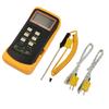 2 Sensors Thermocouple Thermometer & Probe Measurement -50°C To 1300°C