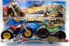 Monster Trucks Tri To Crush Me Vs Baja Buster Scale Double (1/64 Pack)