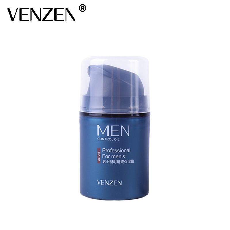 VENZEN Hyaluronsäure Herren-Gesichtscreme, ölkontrollierend, Anti-Falten, tiefstraffend, Schrumpfporen, nährende Creme, Hautpflege