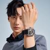 WM Watch Automatic Mechanical Watches Man Stainless Steel reloj hombre Interstellar Series Square Welly Merck Watch WM090
