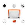 Longchan Portable Foldable Kids Soccer Goal Set