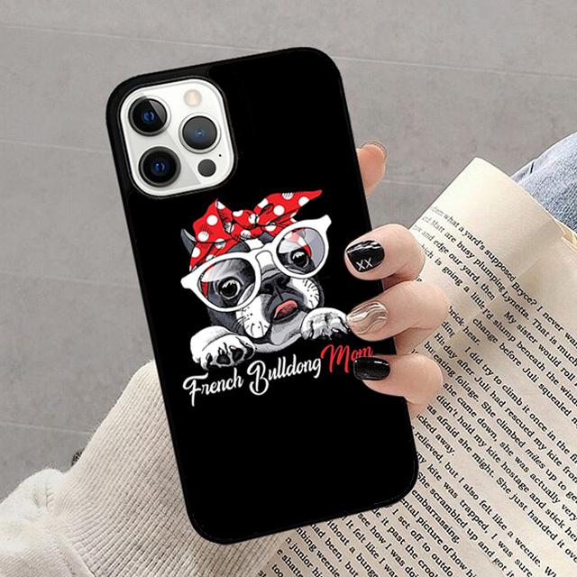 Autumu French Bulldog Art Phone Case Cover for iPhone 17 Air 16 16e 15 12 11 13 14 Pro Max Apple Plus Coque