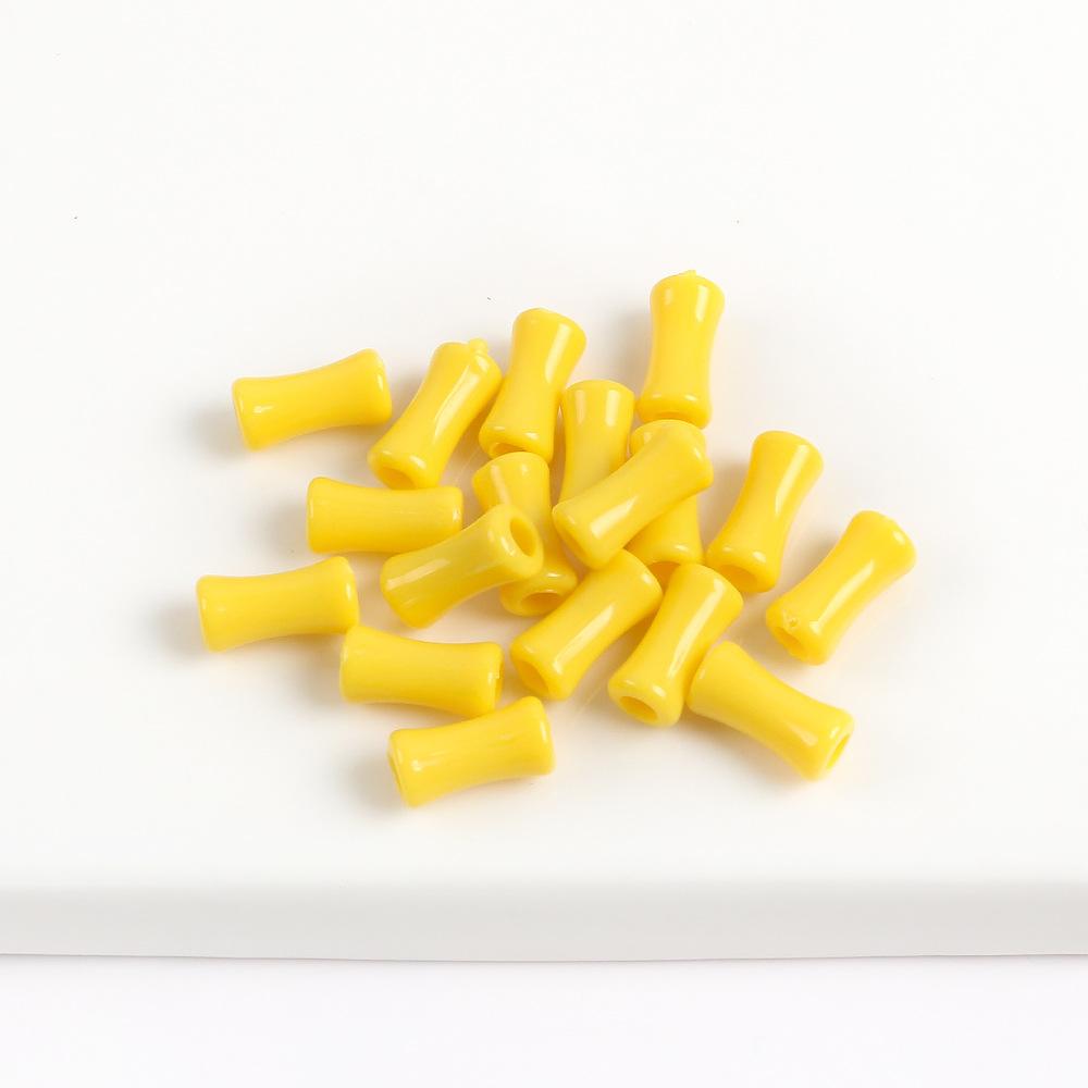 

Акриловые Цветные Бамбуковые Бусины Бусины Пони Рассыпные Бусины Ручной Работы DIY Браслет Разделитель Бусин Материал для Ожерелья Аксессуары 50 pieces