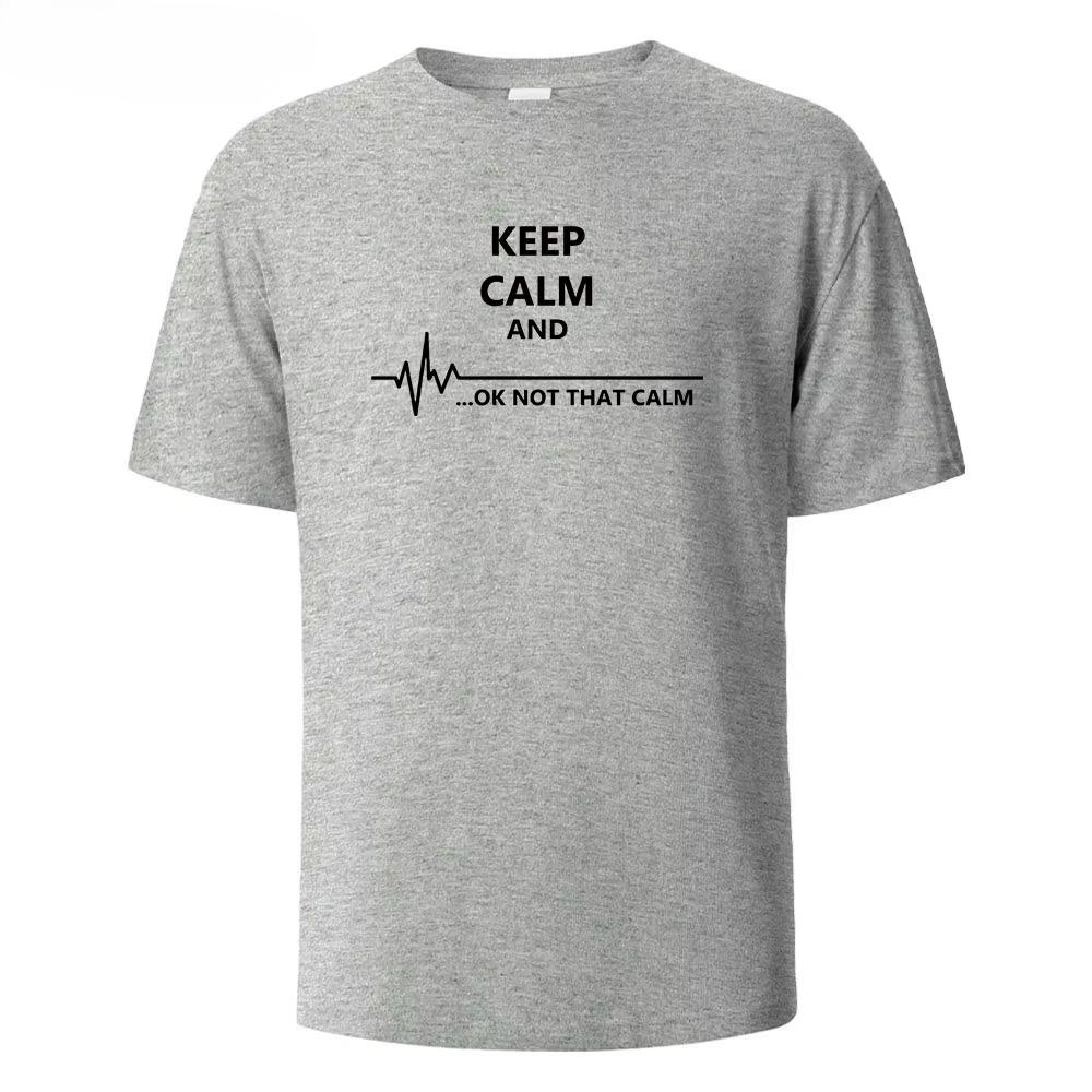 Unisex Summer Pattern Printed Short Sleeved Tshirt Fashionable And Simple Round Neck Tshirt Versatile Tshirt