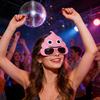 Funny Poop Glasses Poop Shape Party Sunglasses Birthday Photo Prop Festival Accessory Glasses for Disco Events Prank Gift