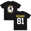 Ilya Rozanov 81 T-shirts Men Women Cotton Novelty Top O Neck Tees Short Sleeve Clothes Arrival T Shirt Unisex Y2K