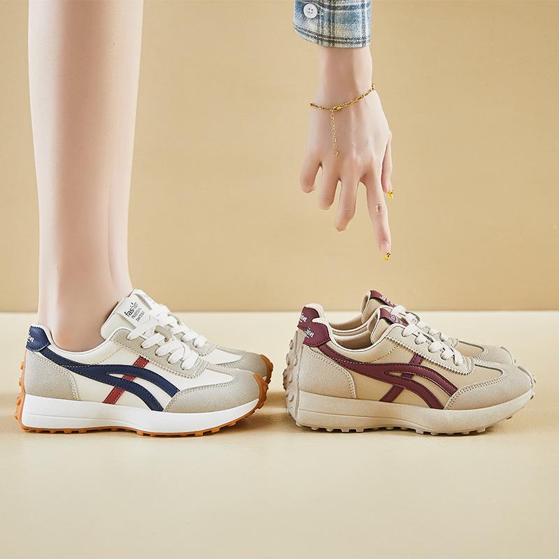 New Dad Shoes Women's Spring Student Sports Running Casual Shoes Have Increased Thick Soles