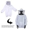 White Split Beekeeping Clothing Professional Bee Protection Beekeeping Suit With Gloves And Bee Hive Tool Beekeeping Calm