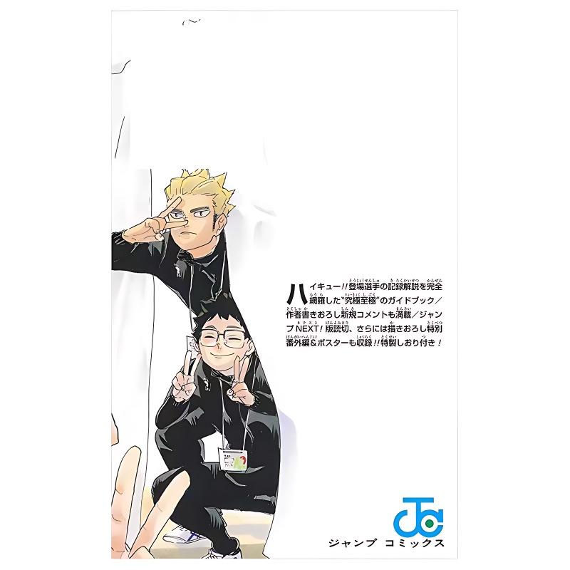 Japan Anime Haikyu!! Art Collection Cartoon Manga Book Japanese Edition Comic Official Formula Set Book