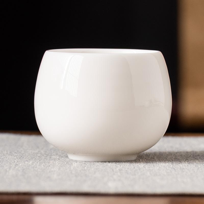 

Нефритовая керамическая чайная чашка Сует Мастер-чашка Чан Цзи Набор для чая Кунг-фу Высококлассная чайная пиала Бытовая Современная Легкая Роскошь