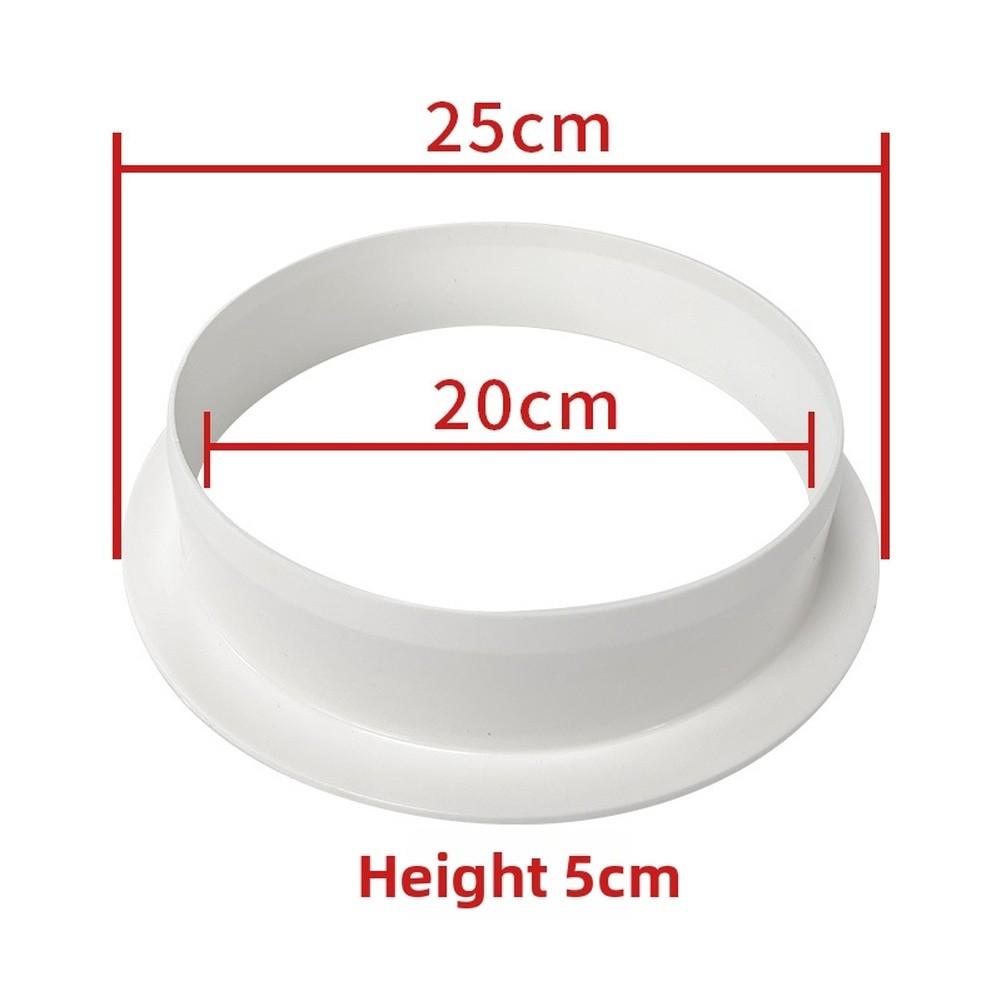 Pool Filter Retainer Ring Set for Wall Mounted Integrated Filters Two Piece ABS Locking Ring Assembly for Optimal Sealing Effect