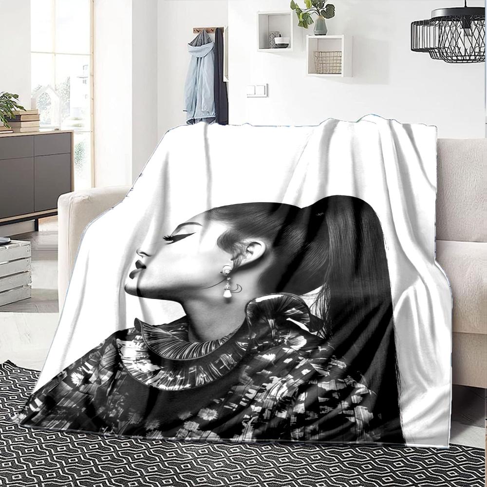 Ariana Grande Blanket, High quality Comfortable for All Seasons, Home Decor, Warmth and Comfort