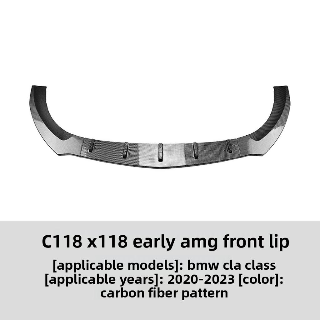 For Mercedes-benz Cla Class C118 X118 Early Amg 2020-2025 Front Lip Front Shovel Spoiler Modification Accessories