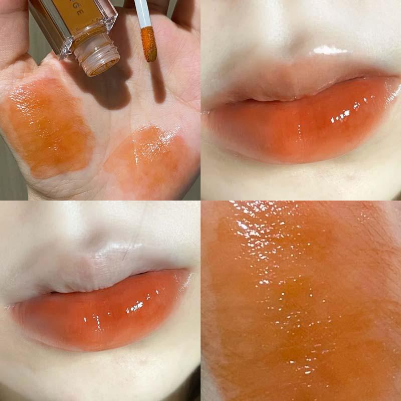 Shimmering Moisturizing Lip Glaze: Plump, Long-Lasting Color for a Natural, Radiant Glow 5g