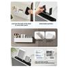 Wall Mounted Remote Control Organizer Box Space Saving TV Countertop Sorting Rack for Living Room Bedroom Hotel Room Use