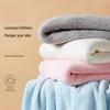 Coral Fleece Quick-Drying Absorbent Bath Towel Set for Men and Women