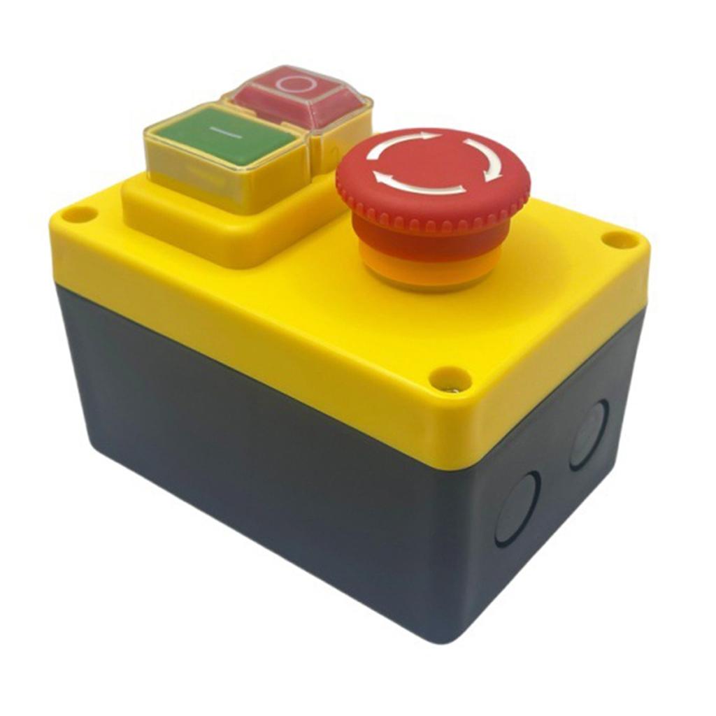 Hot Sale KJD17D 250V 16A Electromagnetic Push Button Switch Emergency Stop Switches for Electric Tools & Machine Tool Equipment
