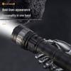High-Lumen Telescopic Zoom Aluminum Alloy Flashlight