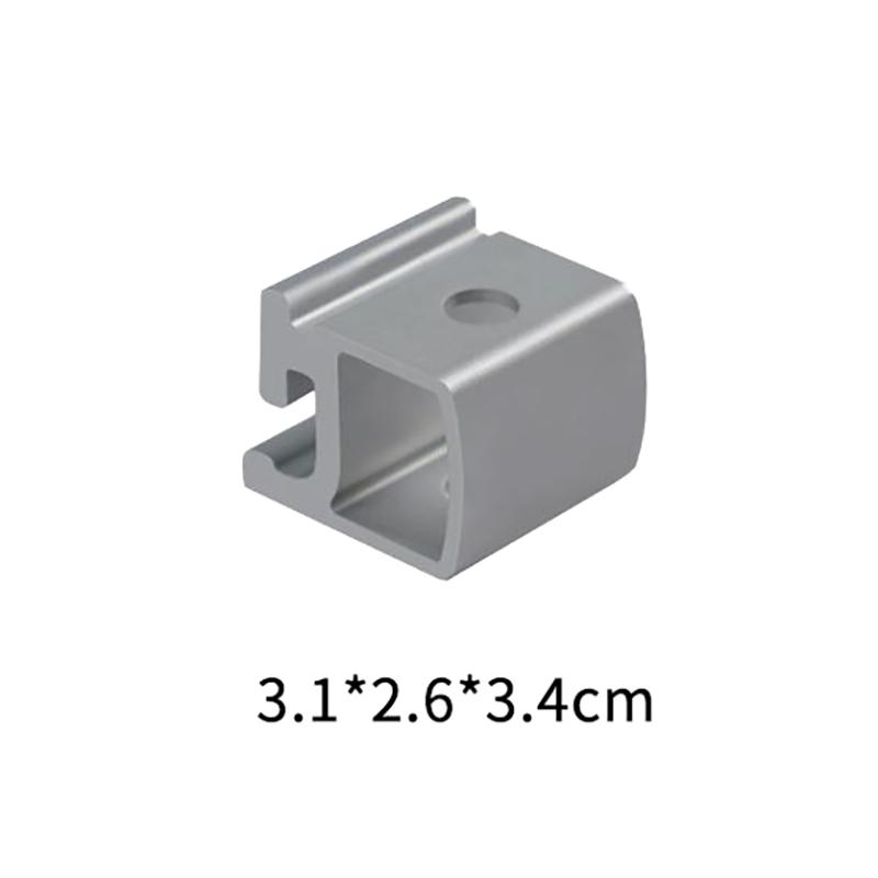 Compact Aluminium Alloy Link Buckle Joint for Camping Table Plate Support