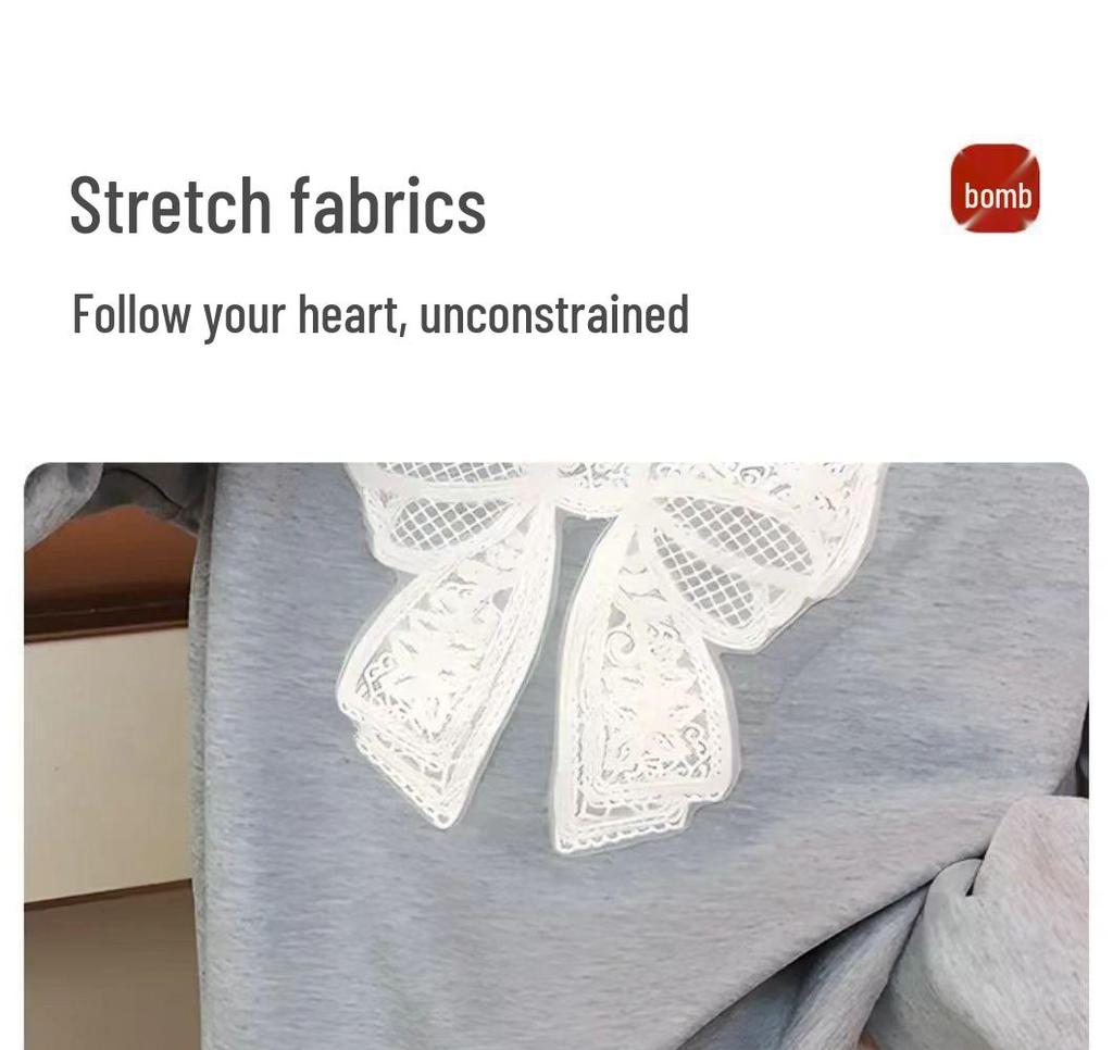 Women's Lace Skirt with Sweater False Hem - Perfect Inner Layering Wear