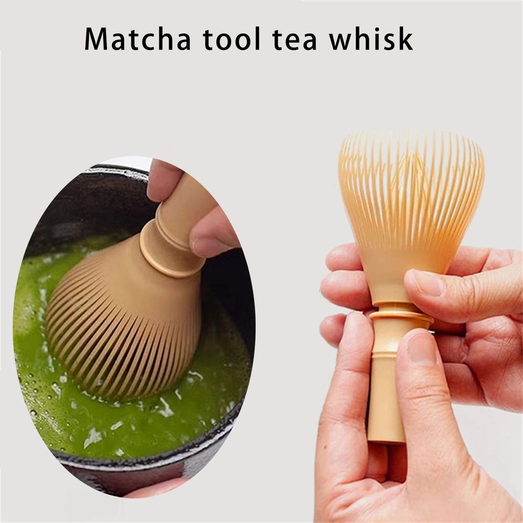 Easy To Clean Resin Tea Whisk Traditional Tea Ceremony Whisk Designed for Home Tea Rooms and Tea Houses